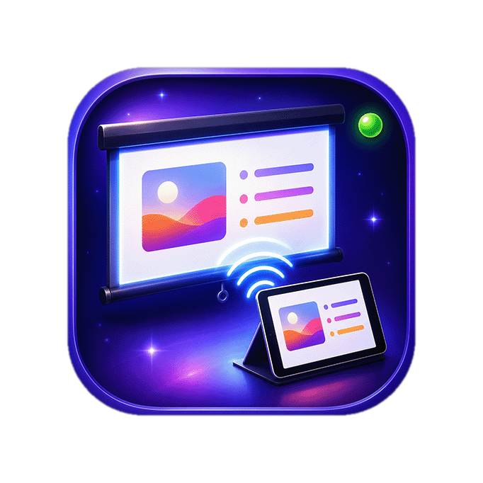 SlideCast logo